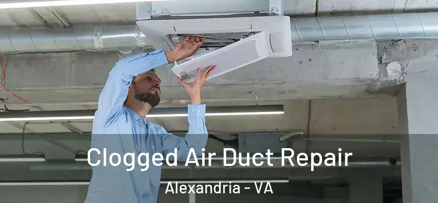 Clogged Air Duct Repair Alexandria - VA